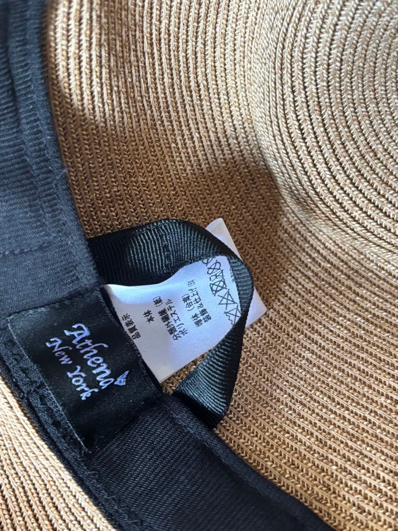 アシーナニューヨーク［ANNA］★ソフト中折れ帽子★beams別注★折り畳み可能