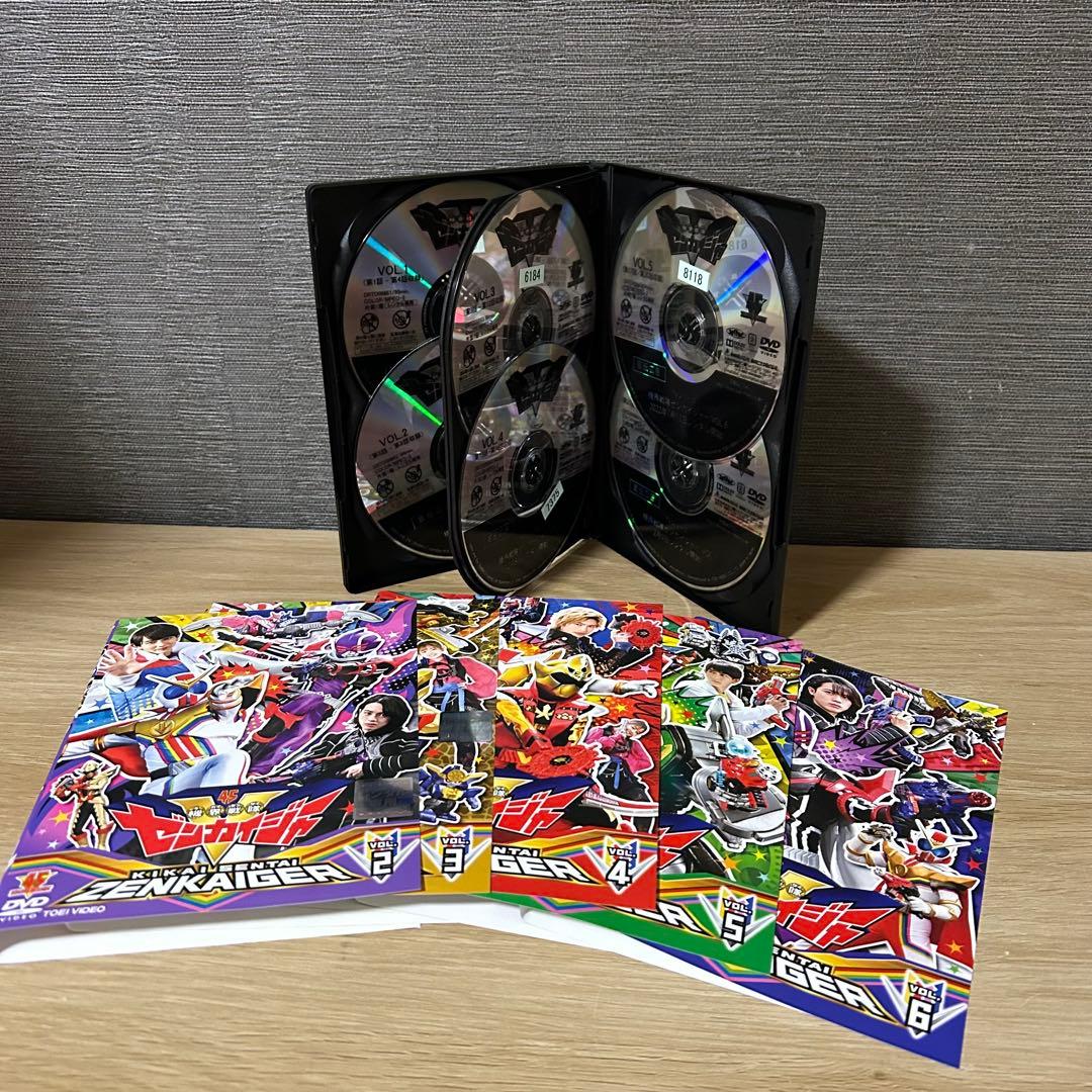 【新品ケース】機界戦隊ゼンカイジャー　DVD 全12巻セット　スーパー戦隊　特撮