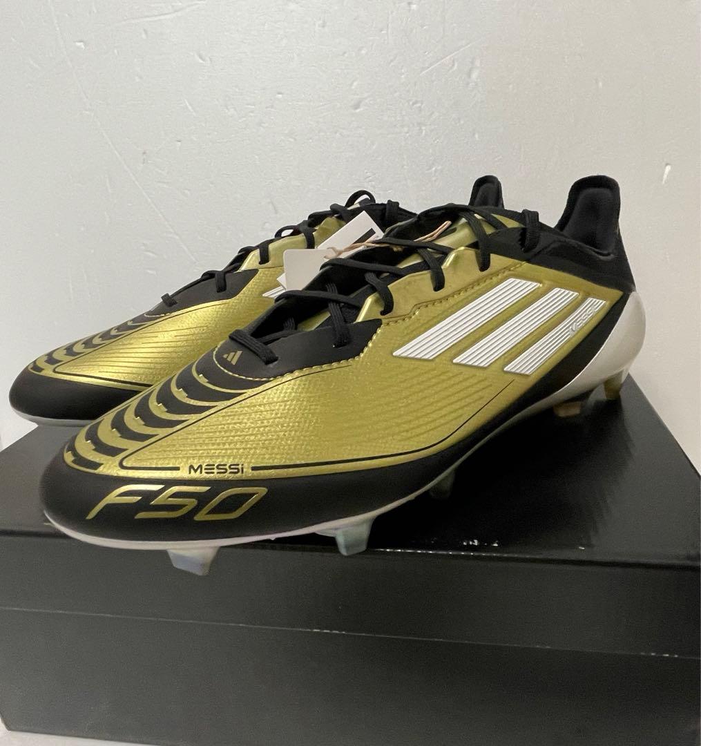 オマケ付き　メッシ　金　F50 ELITE FG MESSI 27.0