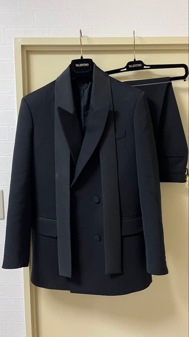 VALENTINO 23AW セットアップ スーツ ダブルジャケット パンツ