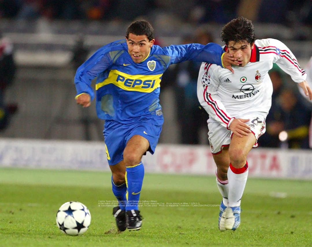 NIKE Boca Juniors2003-2004カルロステベス　支給モデル