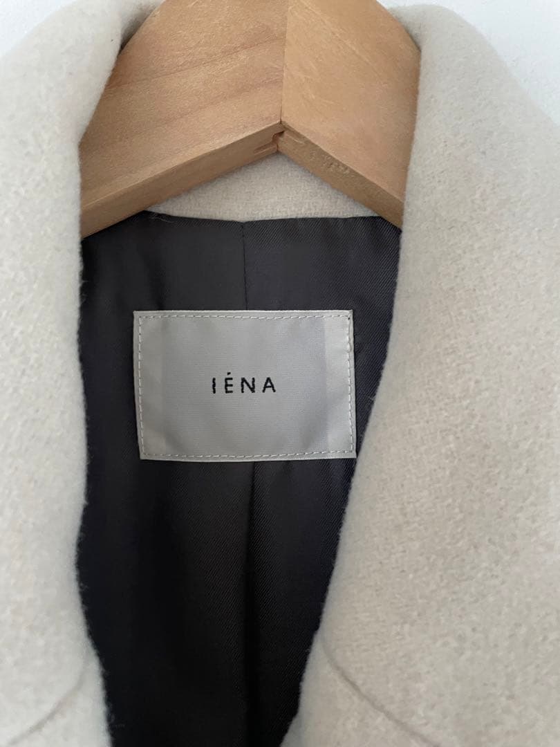 IENA オーバーチェスターコートオフホワイト MANTECO