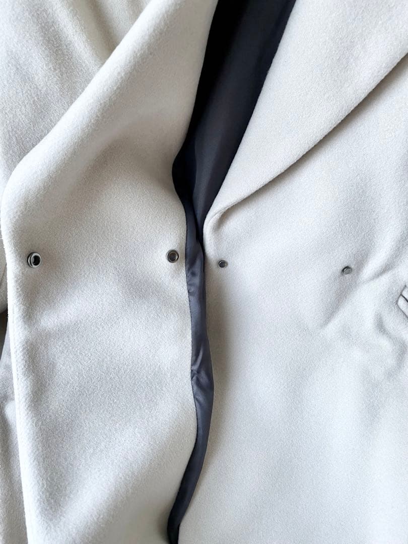 IENA オーバーチェスターコートオフホワイト MANTECO