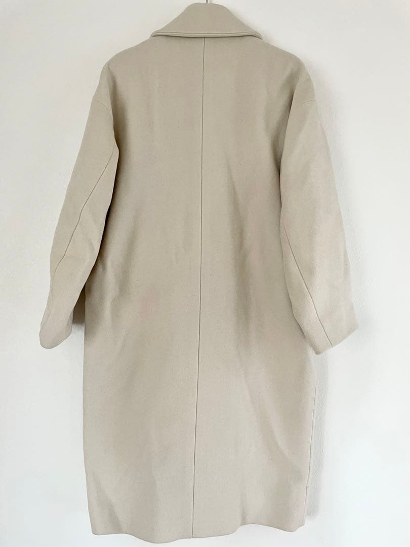 IENA オーバーチェスターコートオフホワイト MANTECO