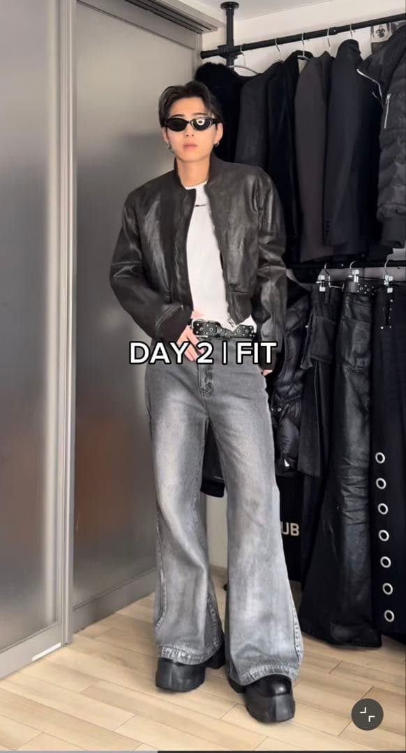 トップス jent louis JentLouis Rib Long Sleeve Tee