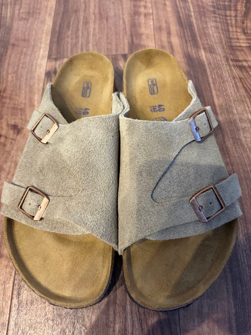 【即日発送】BIRKENSTOCK Zurich サンダル 40 ベージュ