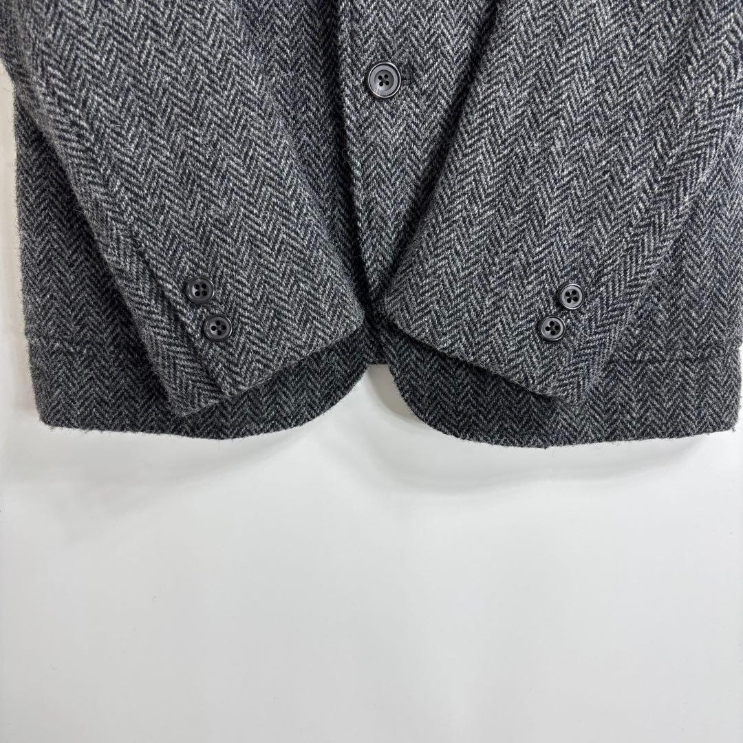BEAMS PLUS × Harris Tweed 3B ジャケット グレー S