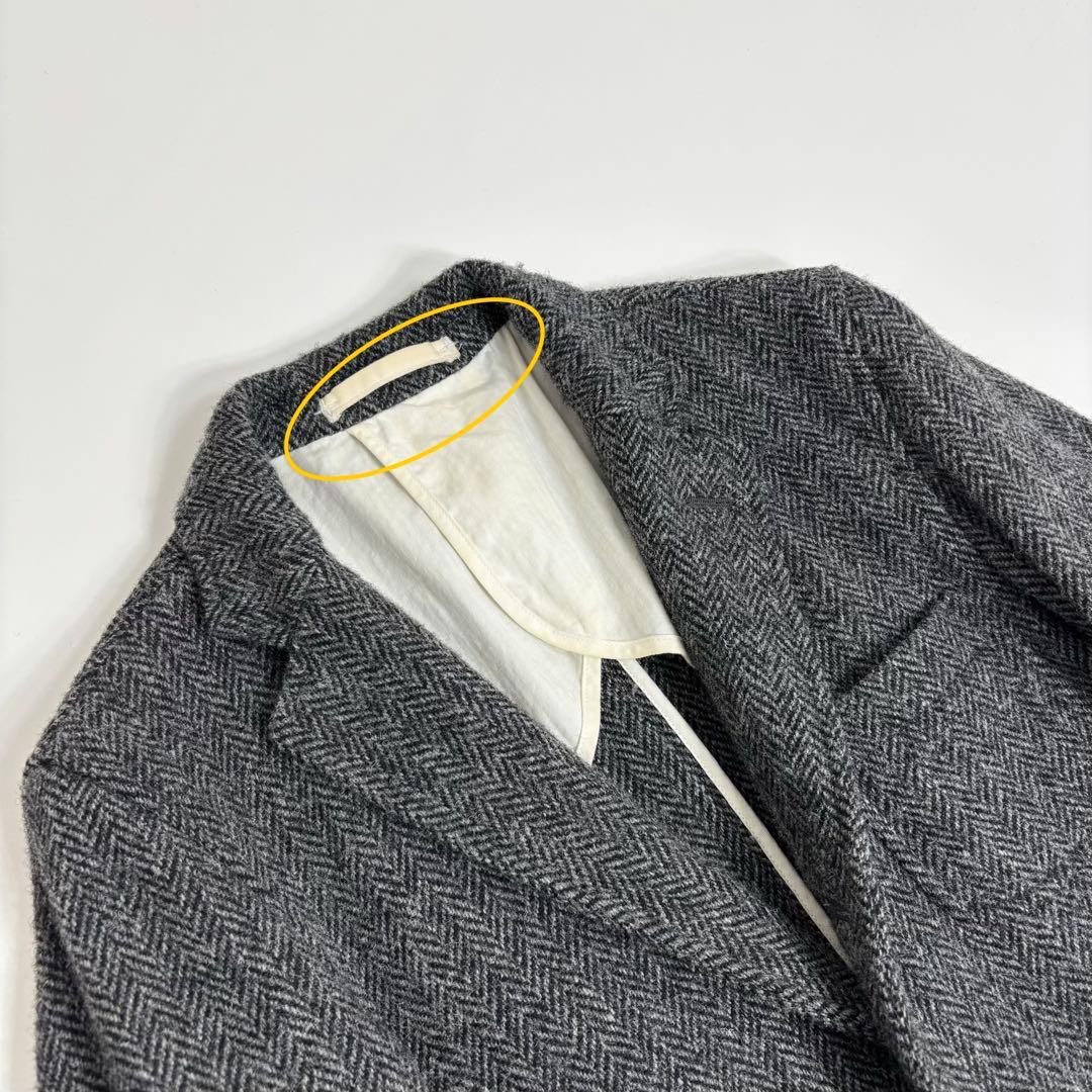 BEAMS PLUS × Harris Tweed 3B ジャケット グレー S