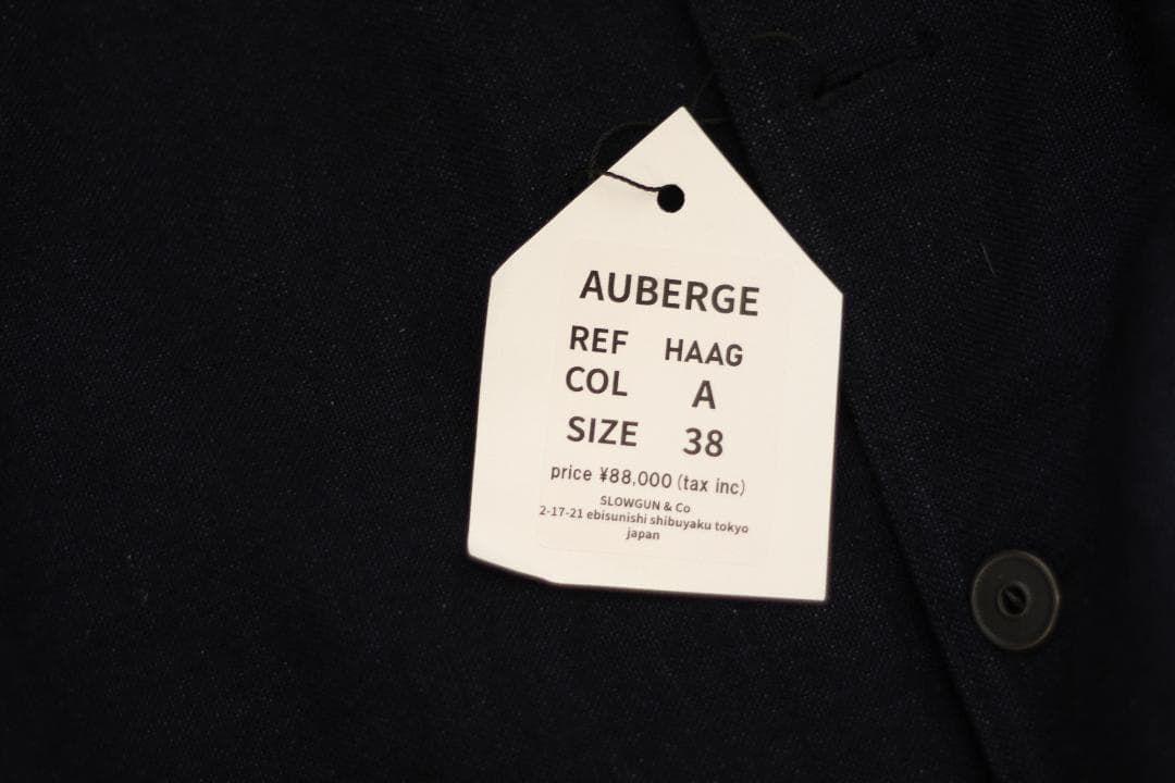 【未使用品】AUBERGE HAAG ボージョン ジャケット 38(ネイビー