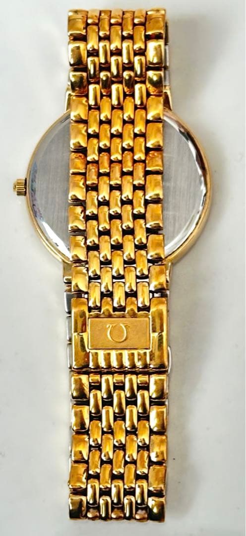 【高級】OMEGAオメガ デビル ゴールドクォーツ メンズ 【中古】