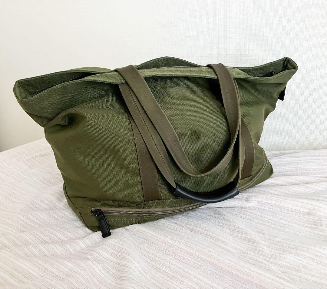 PORTER MONOCLE ポーター モノクル トートバッグ カーキ ポーチ付