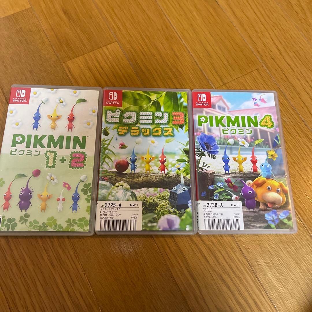 Pikmin 1+2, 3, 4 セット