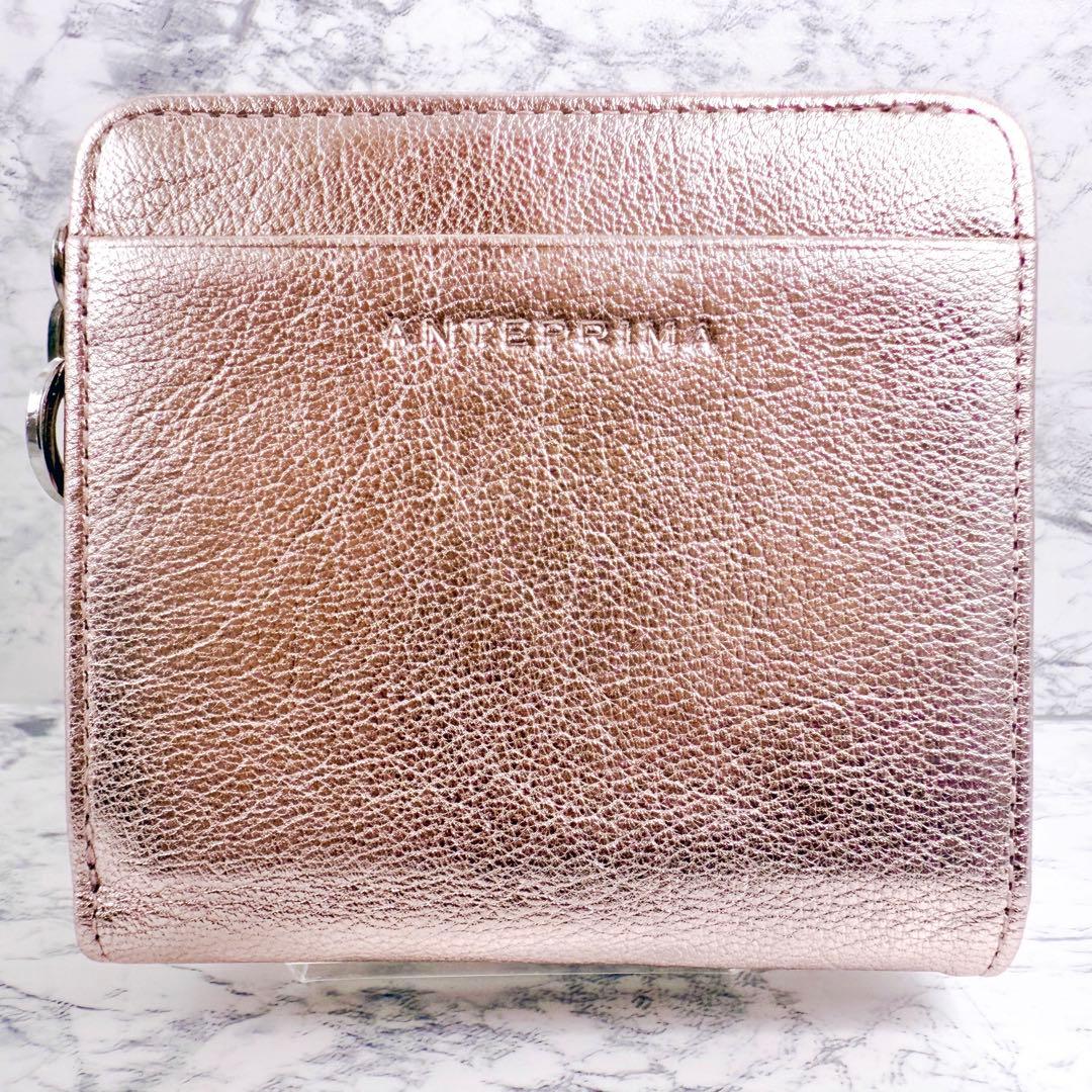 未使用✨アンテプリマ ANTEPRIMA ミスクリオパールⅱ 折り財布 ピンク