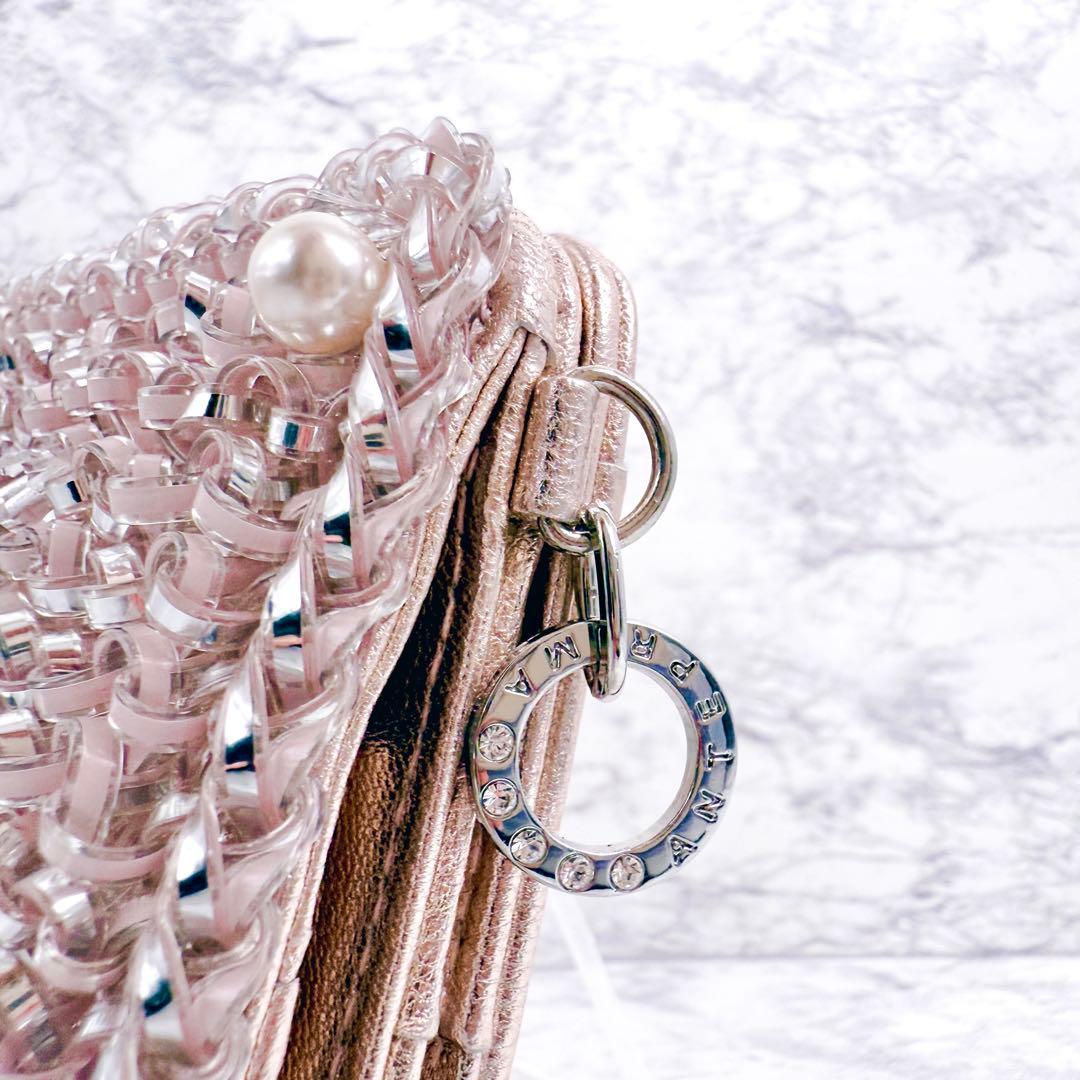 未使用✨アンテプリマ ANTEPRIMA ミスクリオパールⅱ 折り財布 ピンク