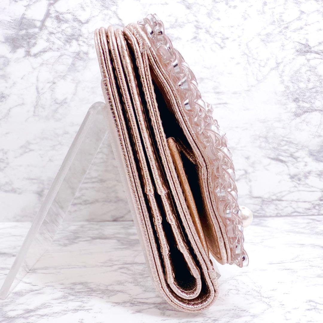 未使用✨アンテプリマ ANTEPRIMA ミスクリオパールⅱ 折り財布 ピンク