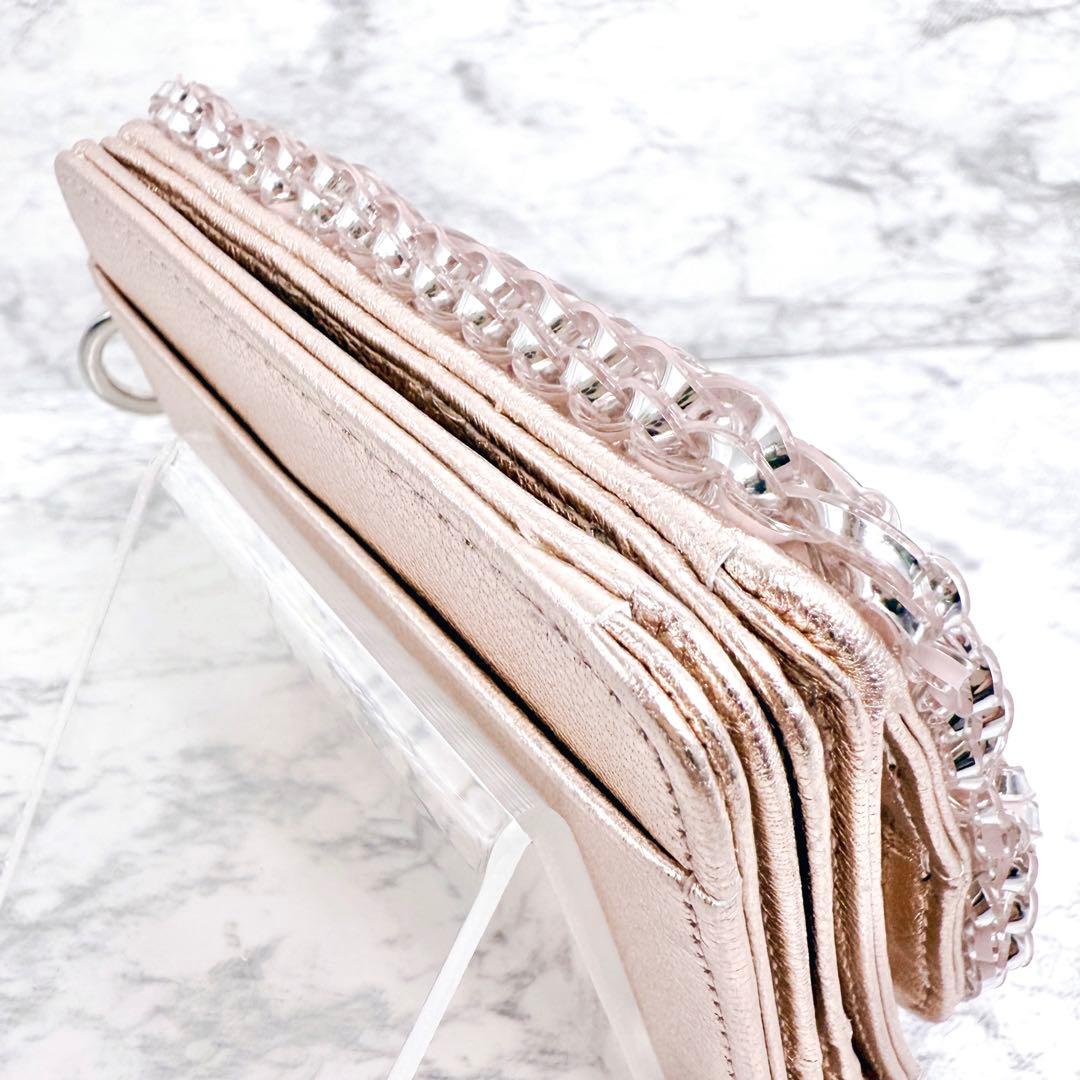 未使用✨アンテプリマ ANTEPRIMA ミスクリオパールⅱ 折り財布 ピンク