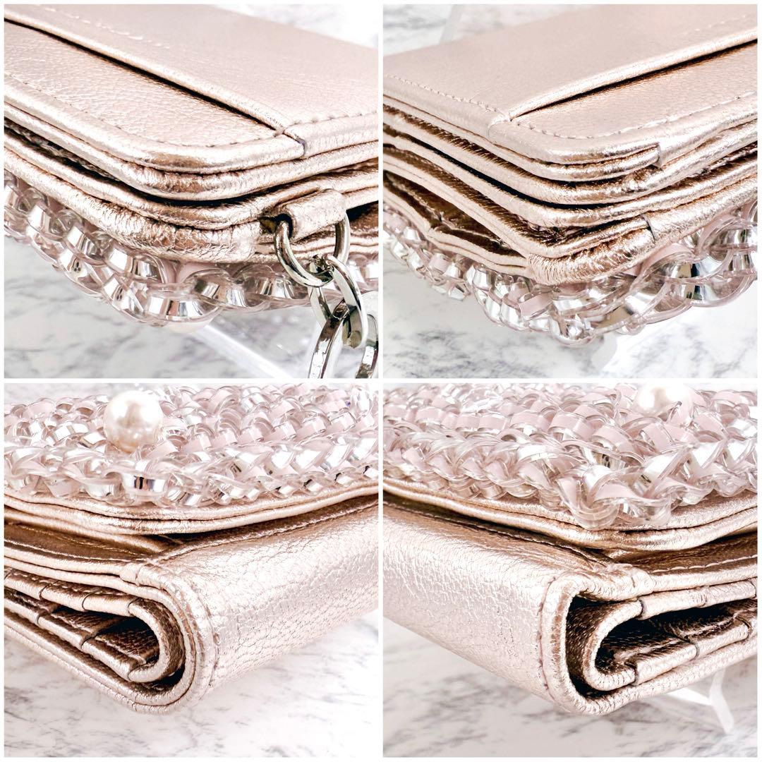 未使用✨アンテプリマ ANTEPRIMA ミスクリオパールⅱ 折り財布 ピンク