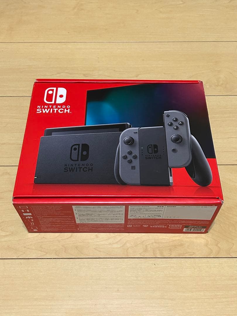 Nintendo Switch 本体 グレー Joy-Con付き　新品未開封