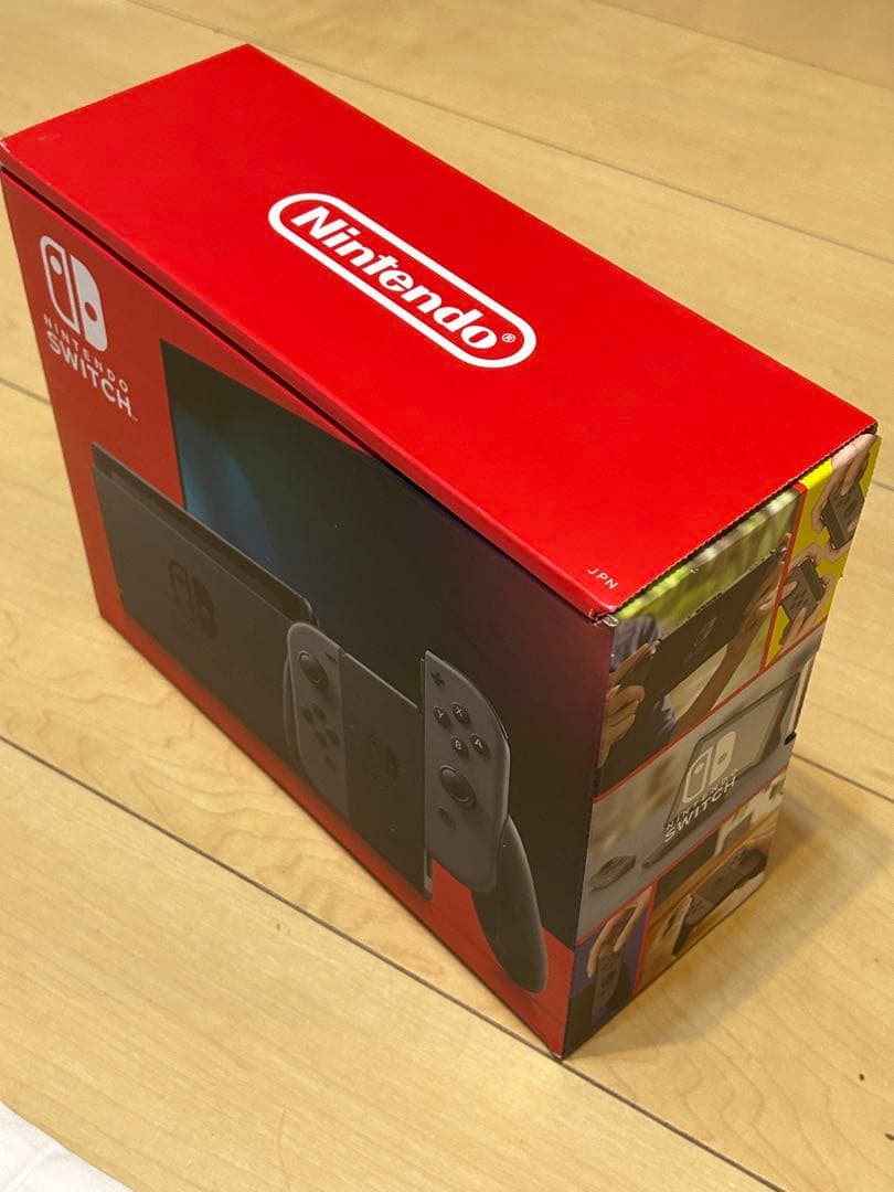 Nintendo Switch 本体 グレー Joy-Con付き　新品未開封
