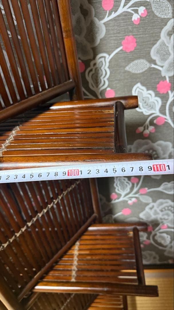 sana⚠︎プロフご一読ください様竹 飾り棚 衝立 昭和レトロ 什器 インテリア