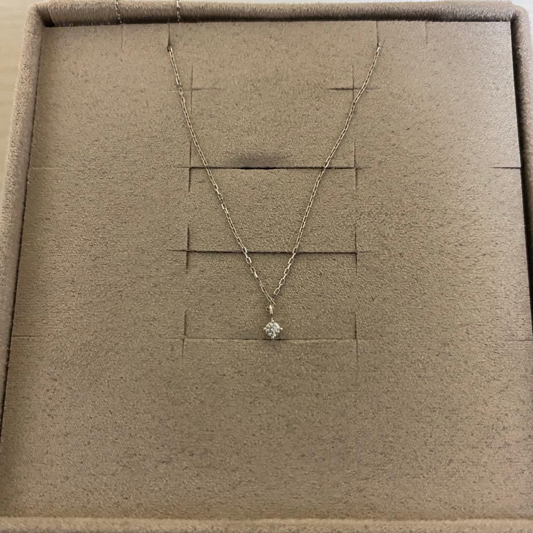 ete ダイヤモンドネックレス 10k