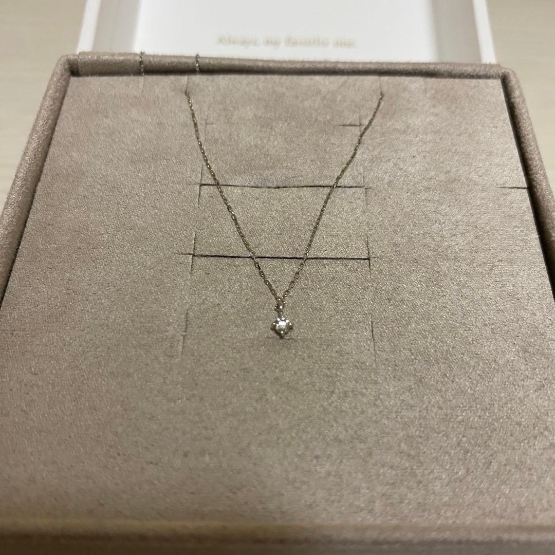 ete ダイヤモンドネックレス 10k