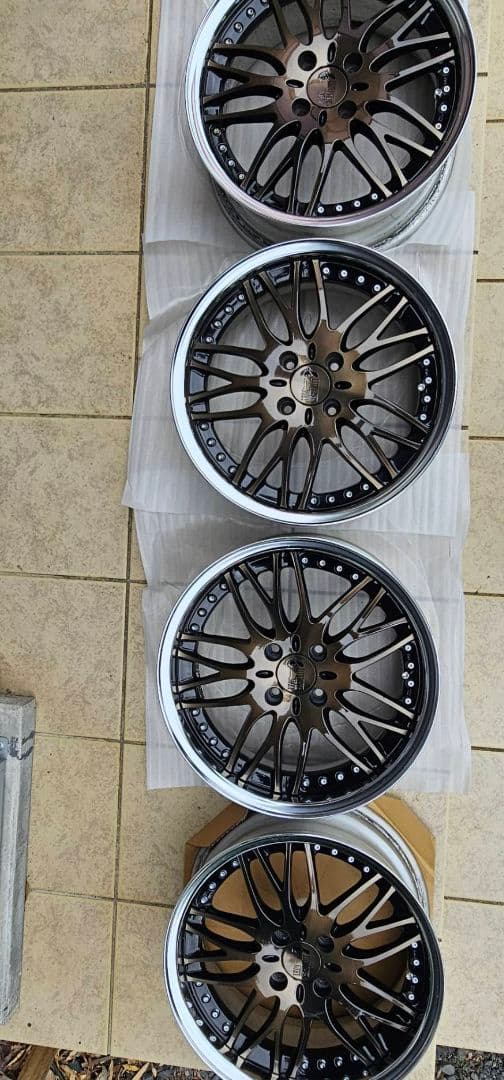 16インチ ブロンズポリッシュ ホイール レオンハルトビューゲル