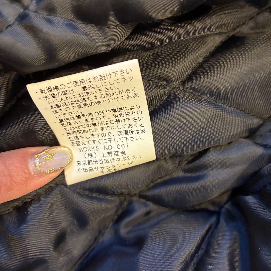 【美品】Schott ショット フライトジャケット ma-1 襟ボア 黒