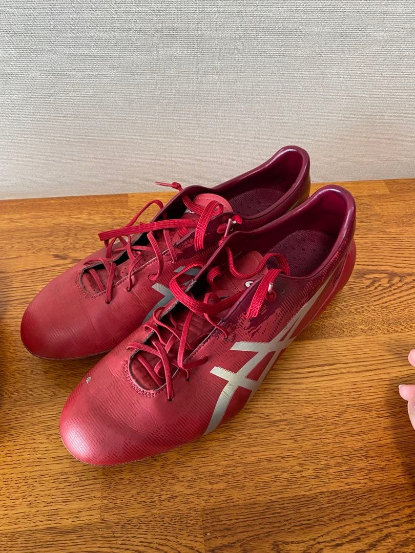 サッカースパイクアシックス27.５　2足セット