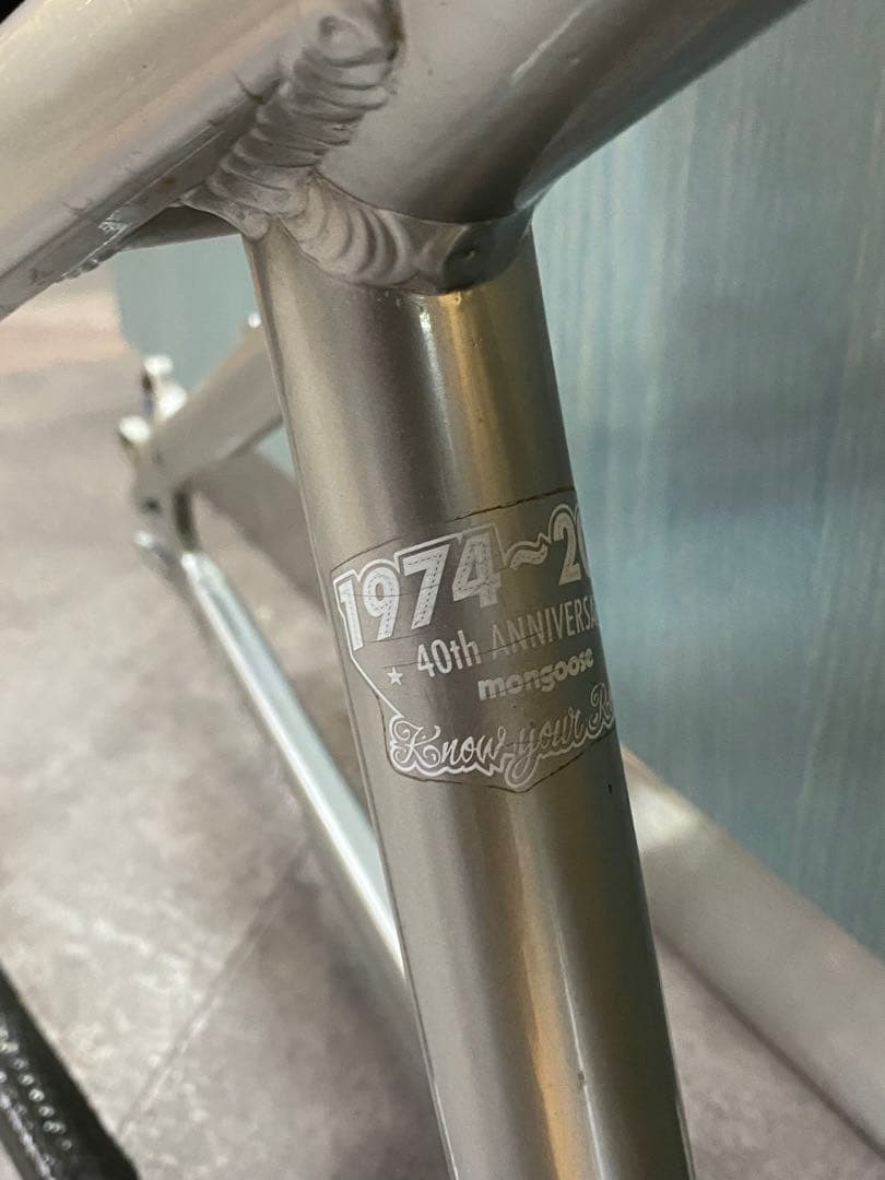 マングース　ダートジャンプ　フレームのみ フォークはありません