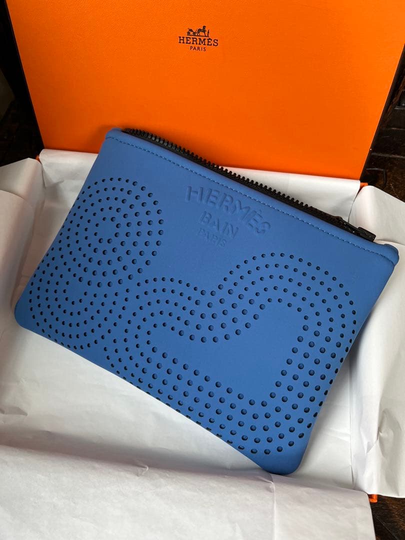 エルメス　クラッチバック　ネオバンゼンソレイユ　現行品