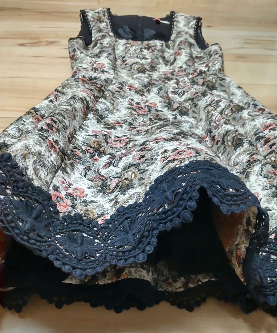 MILK 花柄ワンピース アンティーク ヴィンテージ ドレス