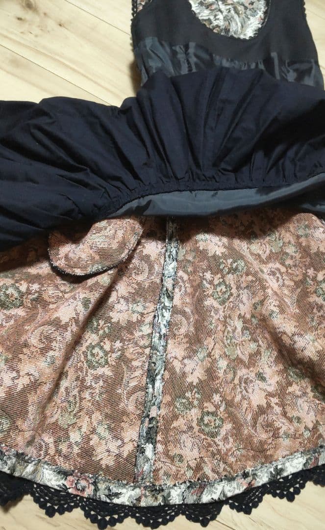 MILK 花柄ワンピース アンティーク ヴィンテージ ドレス