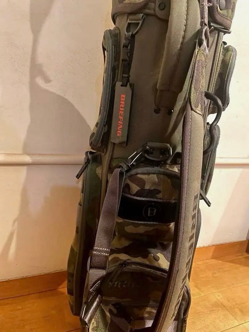 ブリーフィング　キャディーバッグ　カモフラ　ゴルフバッグ　限定モデル　早い者勝ち