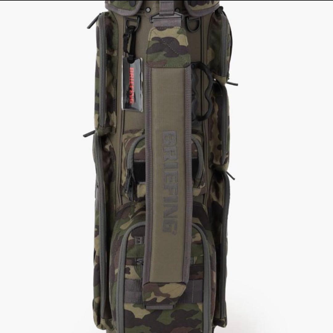 ブリーフィング　キャディーバッグ　カモフラ　ゴルフバッグ　限定モデル　早い者勝ち