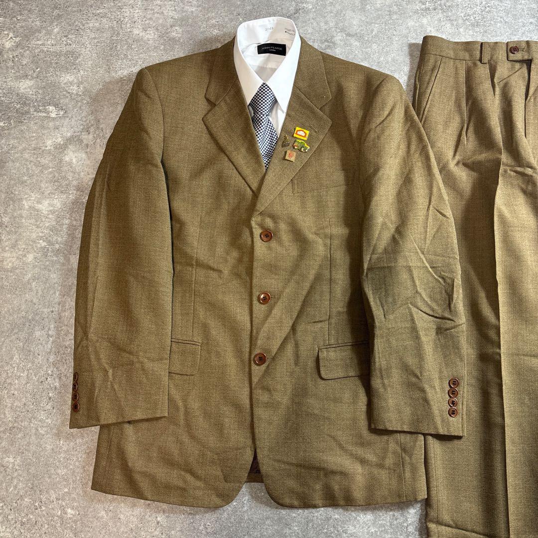 90s vintage レトロセットアップ スーツ ピンズ No.118