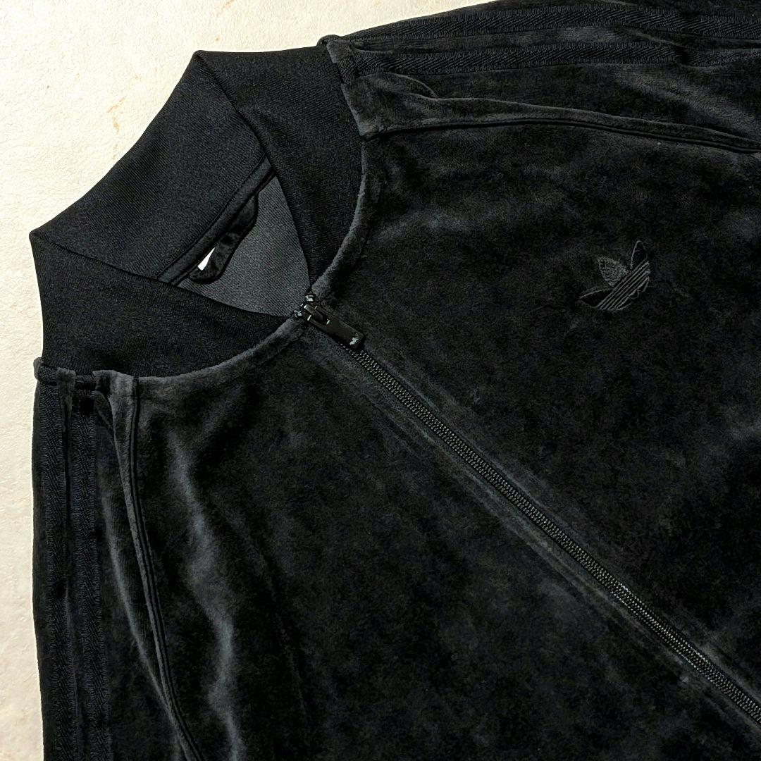 大人気⭐完売品adidas スーパースターSSTベロアトラックジャケット黒2XL