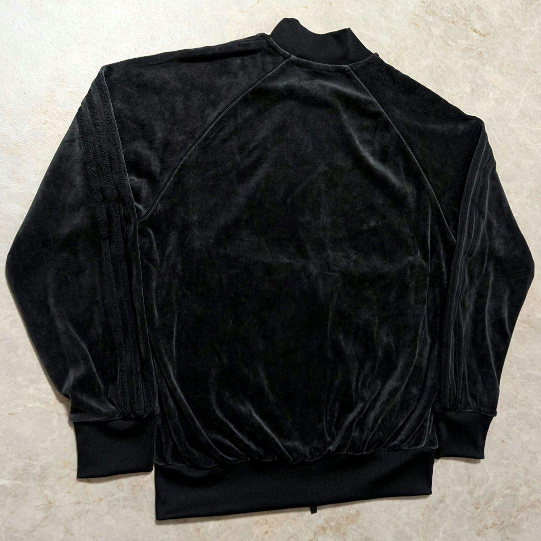 大人気⭐完売品adidas スーパースターSSTベロアトラックジャケット黒2XL