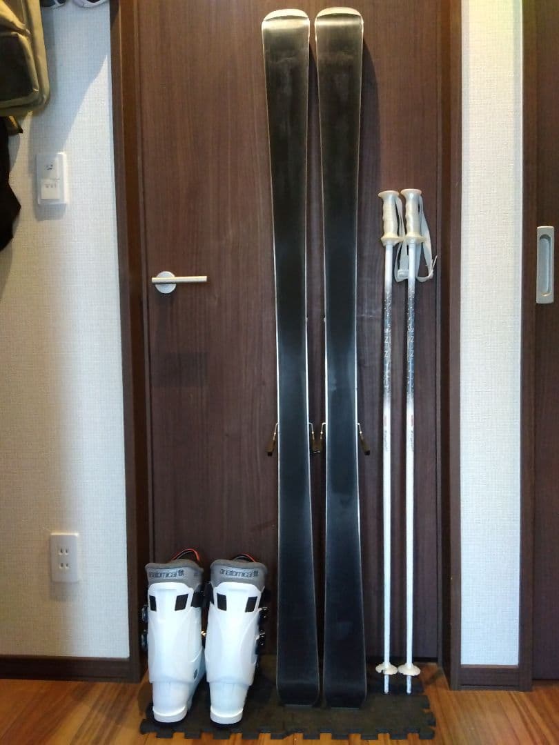 【ハイブランド】ROSSIGNOL/女性用/スキーセット/メンテ・WAX済み✔