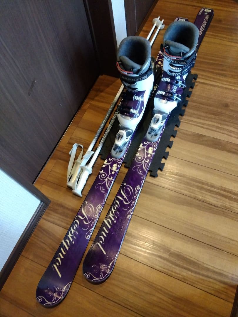 【ハイブランド】ROSSIGNOL/女性用/スキーセット/メンテ・WAX済み✔