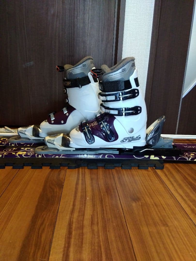 【ハイブランド】ROSSIGNOL/女性用/スキーセット/メンテ・WAX済み✔