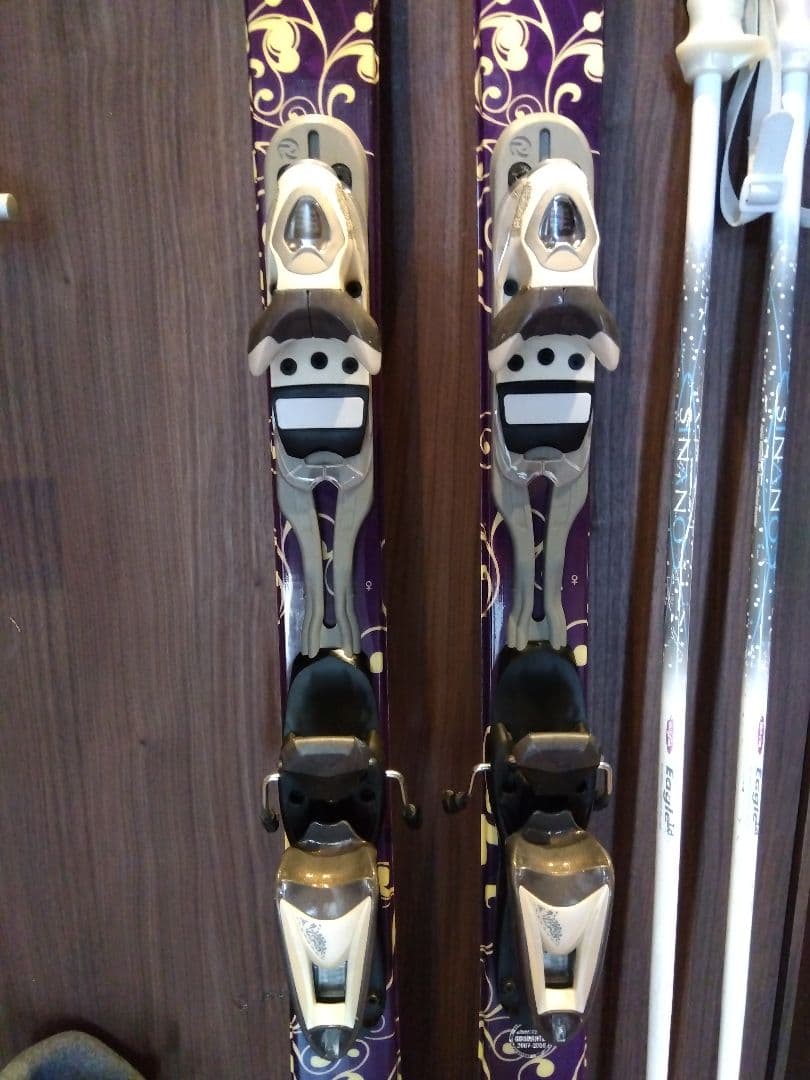 【ハイブランド】ROSSIGNOL/女性用/スキーセット/メンテ・WAX済み✔