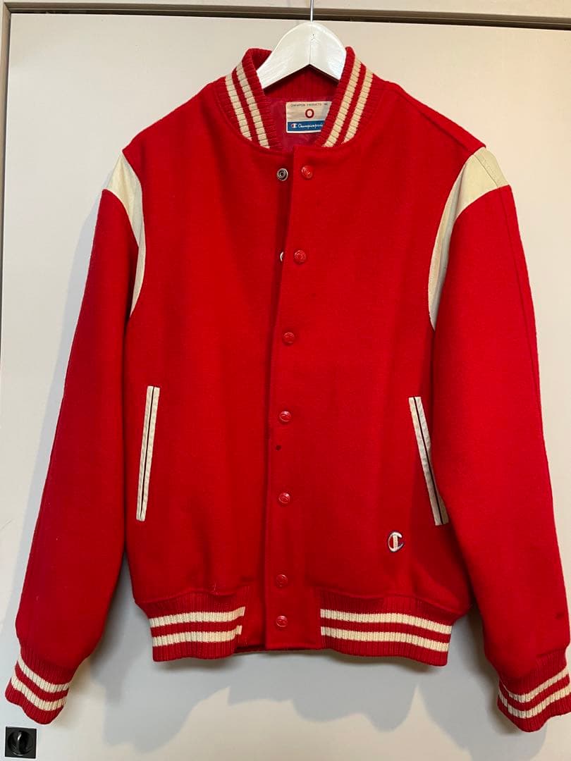 ミ*〜様 【Champion】スタジャン サイズOヴィンテージ レア