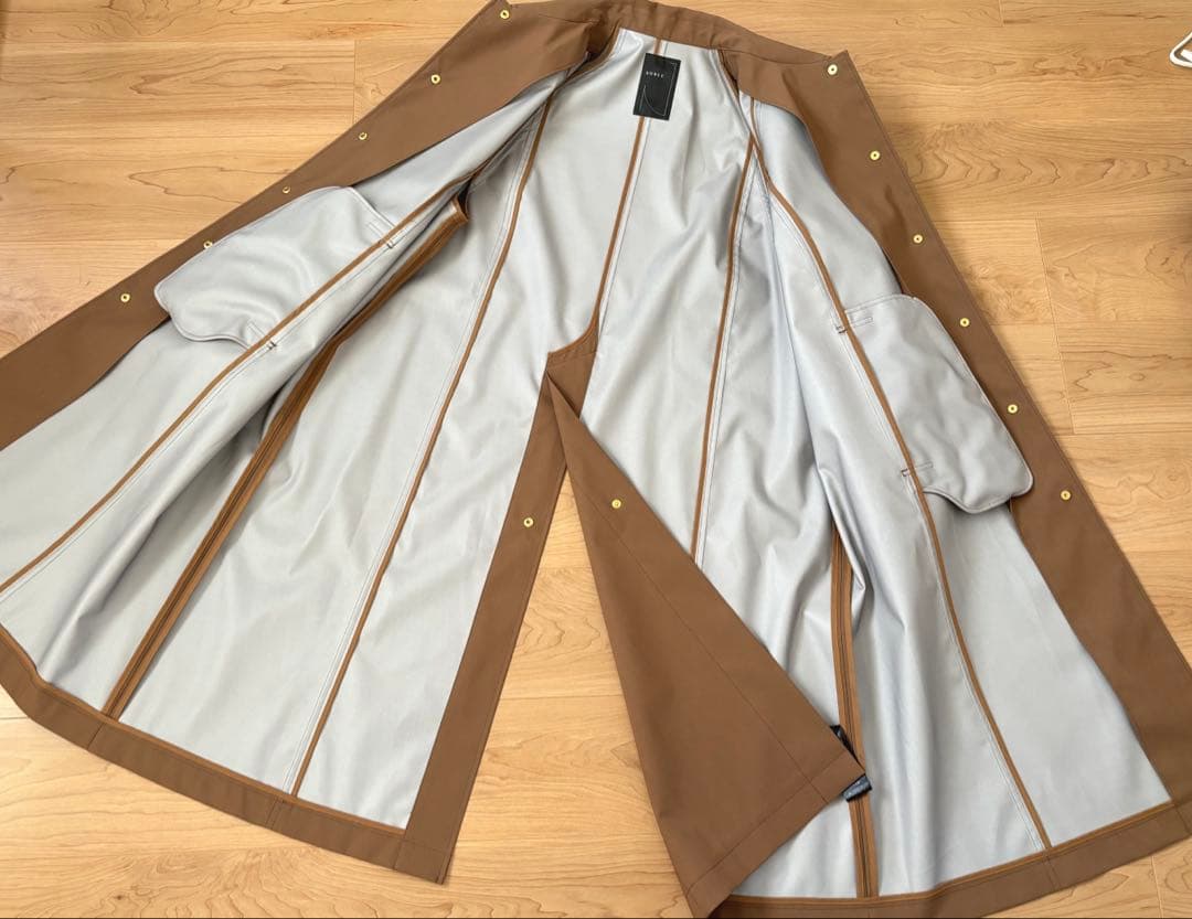 極美品★NOBLE｜定価3,8万 22AW ウインドプルーフステンカラーコート