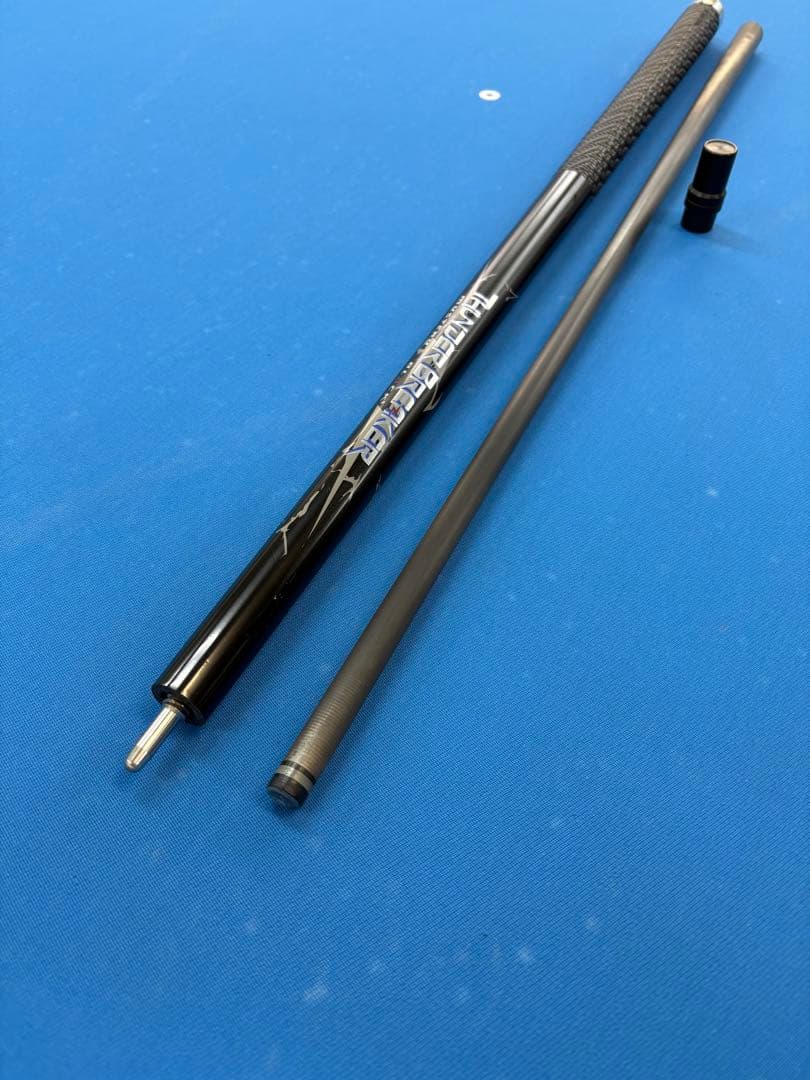 ビリヤード　ブレイクキュー ミステリーブラック スポーツラップ