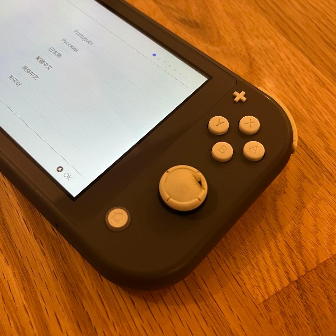 動作問題なし！Nintendo Switchライト グレー