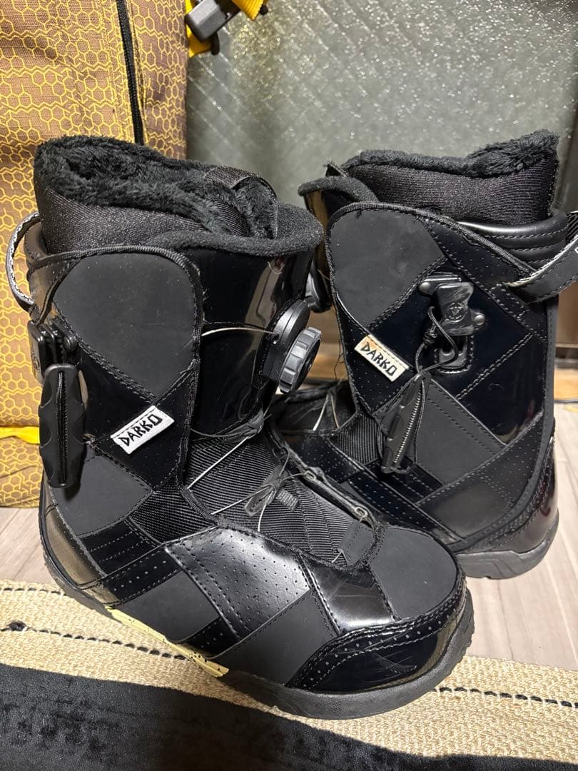 Burton 144cm スノーボード バインディング付き、ケース、K2ブーツ