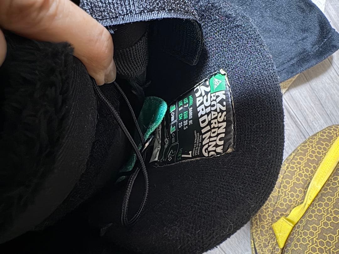 Burton 144cm スノーボード バインディング付き、ケース、K2ブーツ