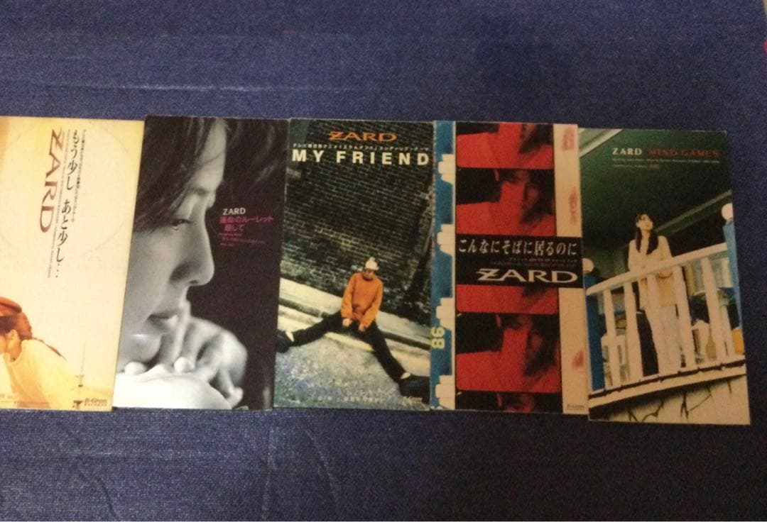 zard ザード 8センチ8cmシングルCD 　織田哲郎　坂井泉水 短冊邦楽CD