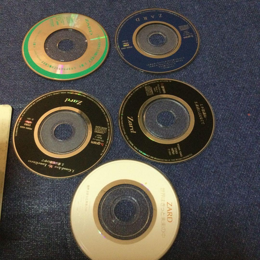 zard ザード 8センチ8cmシングルCD 　織田哲郎　坂井泉水 短冊邦楽CD